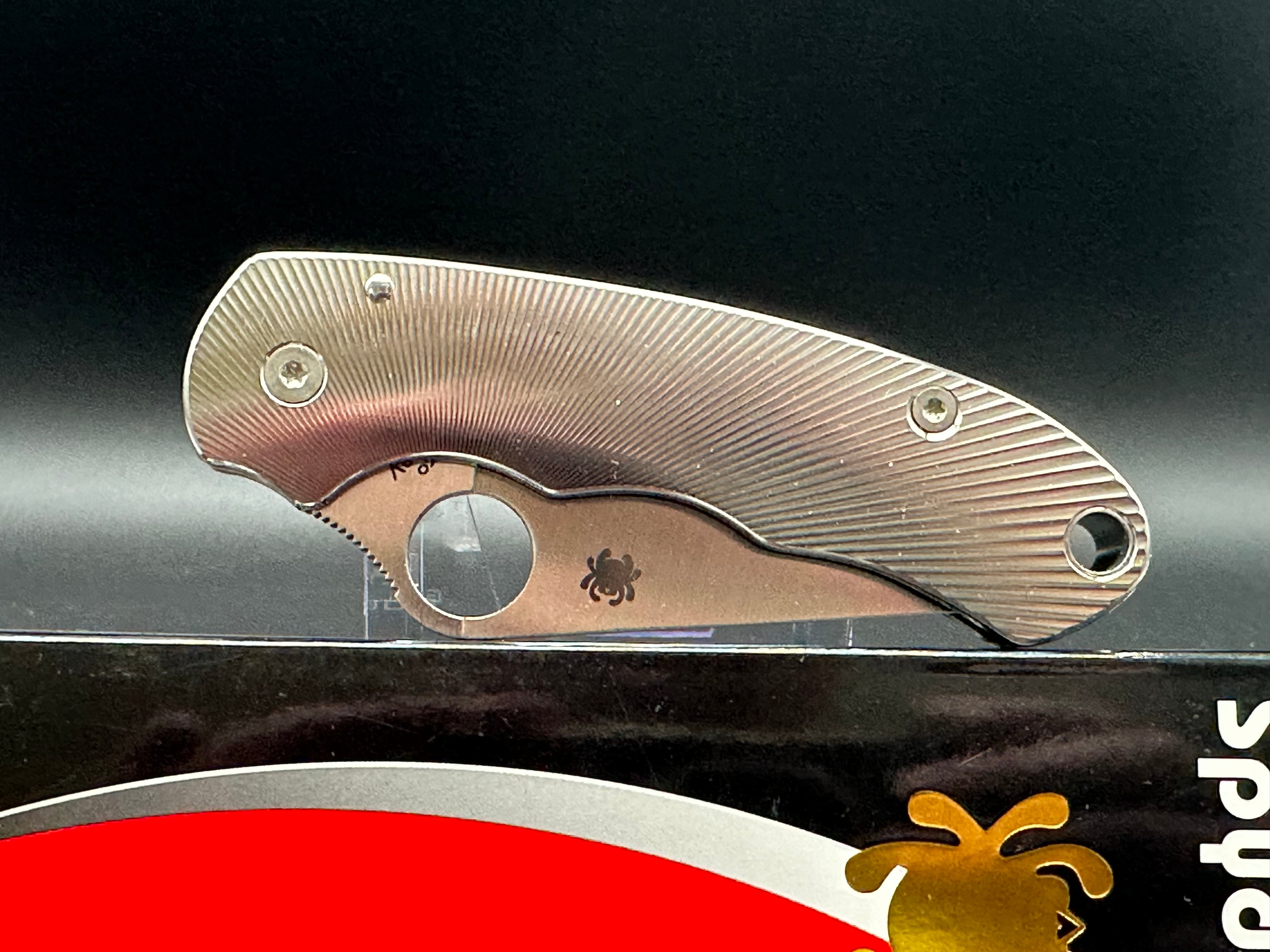 Spyderco Para 3 Folding Knife with Compression Lock - Satin S110V Blade - EDC Pocket Knife for Outdoor, Camping & Everyday Carry