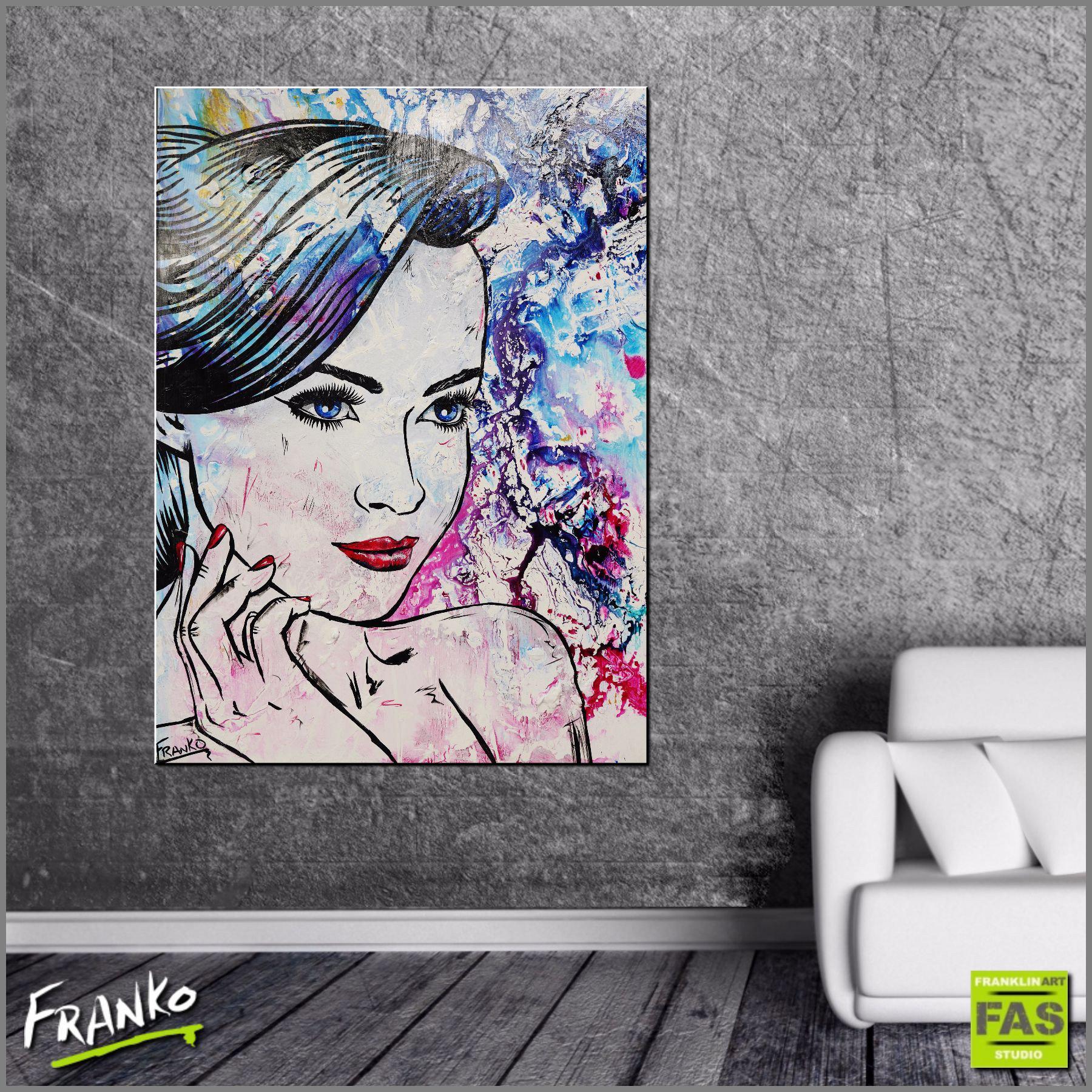 Abstract Realism Beautiful Woman Art Print - Stunning Wall Decor for Living Room, Bedroom & Office - Inspirational Home Decor