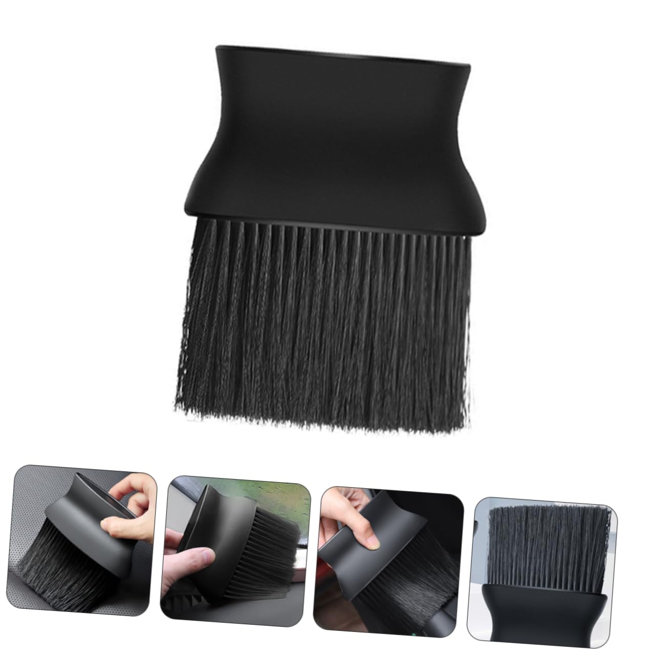 ERINGOGO Soft Fur Interior Cleaning Brush - Car Detailing & Polishing Brush for Wheels, Dashboard, and Upholstery | Perfect for Auto Detailing, Home Cleaning, and DIY Car Care