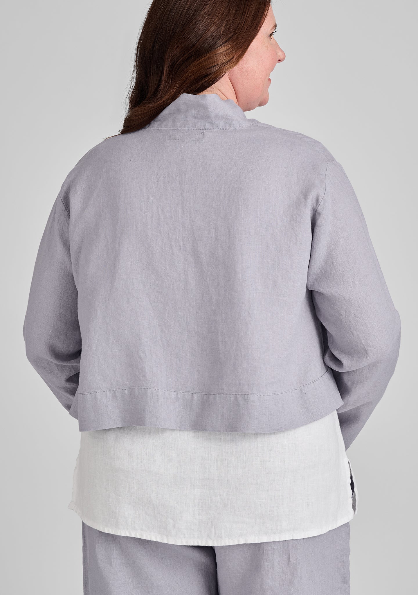 Stylish Cropped Linen Cardigan for Women - Lightweight Summer Cover-Up for Beach, Office & Casual Outfits