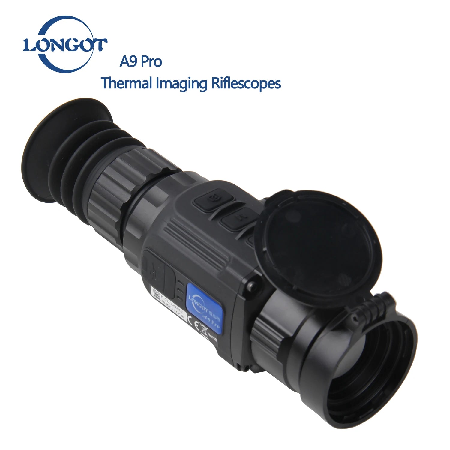 LONGOT A9 PRO Thermal Imaging Rifle Scope - Hunting Rifle Scope with Night Vision & Sight Imager Camera - Perfect for Hunting, Wildlife Observation, and Security Surveillance
