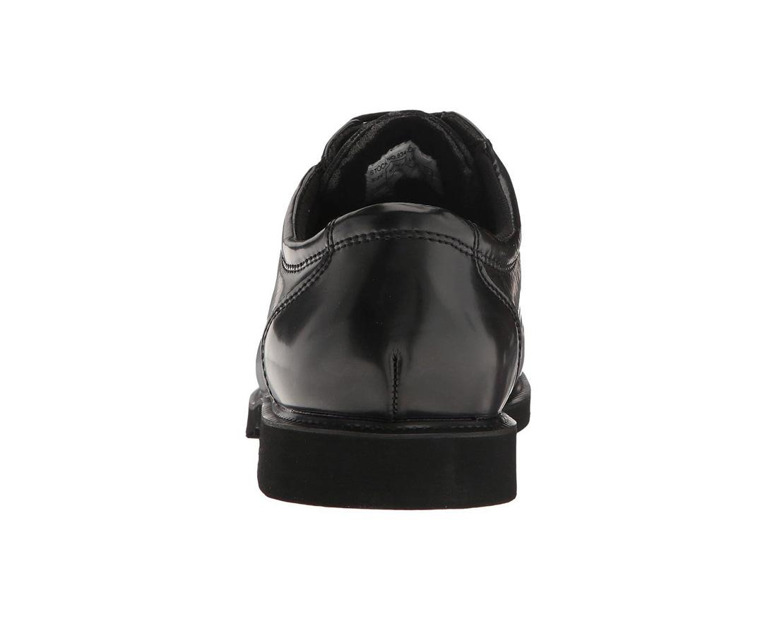 Premium Black Leather Oxford Shoes for Men - Polished & Shineable - Perfect for Business, Formal & Office Wear