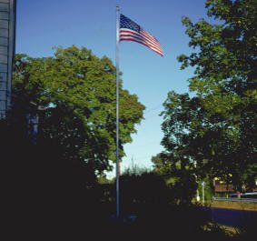 20 Ft Outdoor Sectional Flagpole - 2 Inch Top & Butt Diameter - Heavy Duty Aluminum Flag Pole for Residential & Commercial Use - Perfect for Backyards, Parks, Schools & Government Buildings