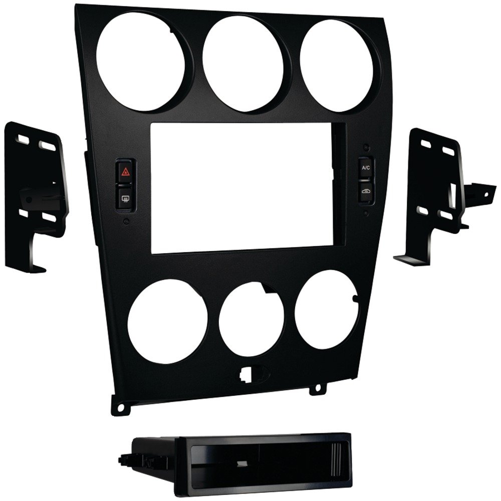 METRA 99-7524B Car Stereo Installation Kit for 2006-2008 Mazda 6 - Single DIN & Double DIN Radio Dash Kit - Perfect for Aftermarket Head Unit Upgrade & Car Audio System Installation
