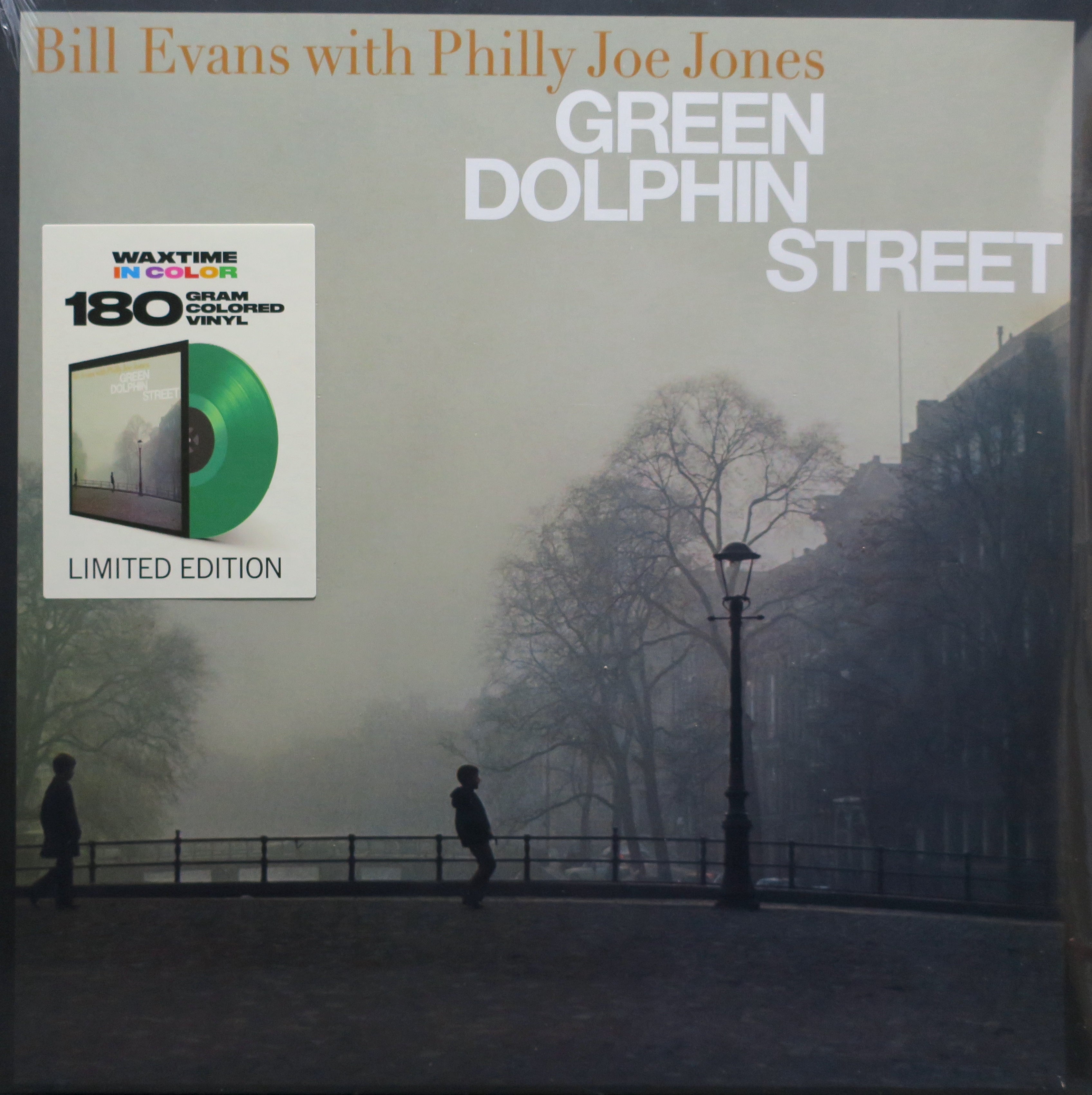 BILL EVANS 'Green Dolphin Street' 180g GREEN Vinyl LP - Audiophile Jazz Record for Music Collectors & Home Listening