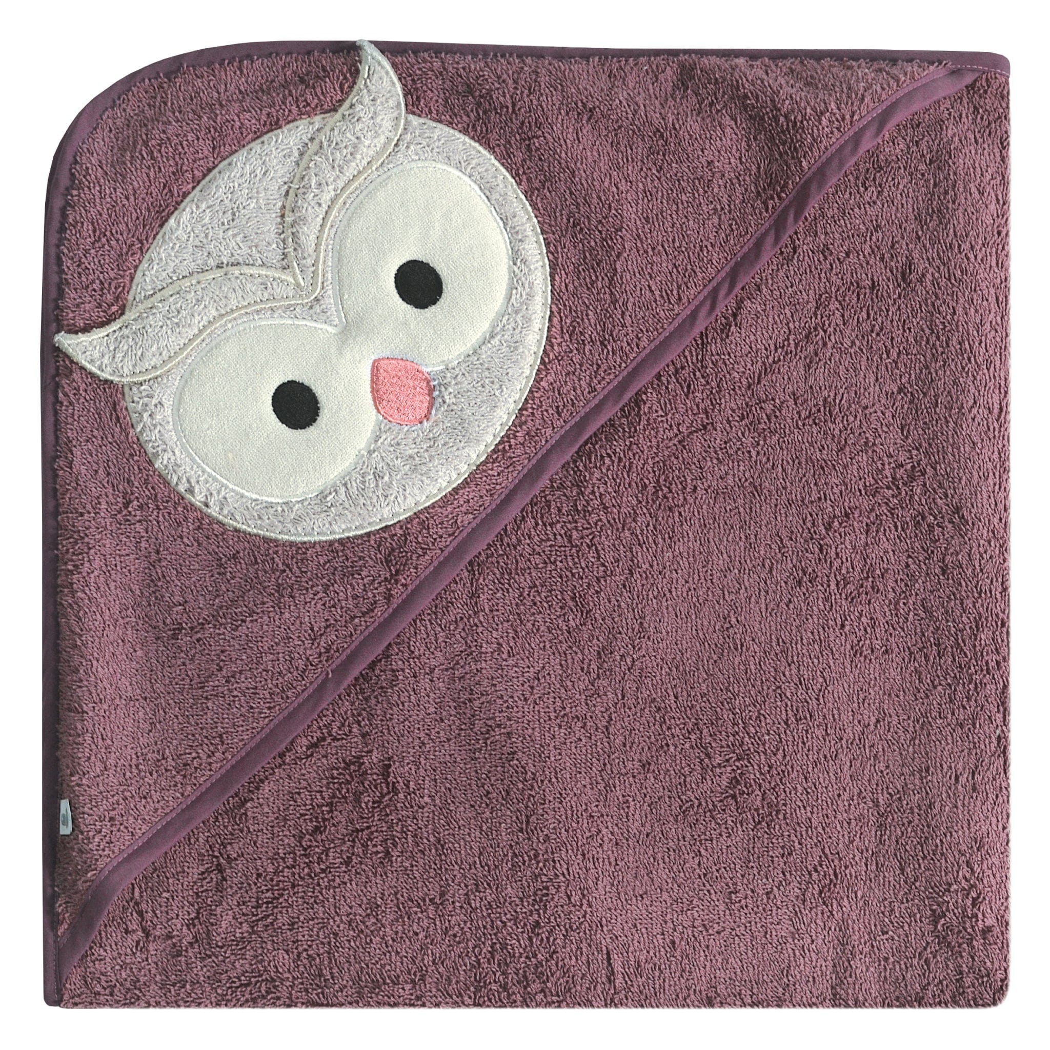 Soft & Absorbent Baby Hooded Towel with Cute Owl Design - Perfect for Bath Time, Swimming & After-Spa Comfort