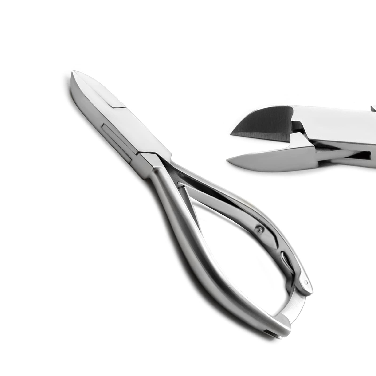 Professional Ingrown Toenail Clippers & Cutters Set - Straight & Curved Side Cutters, Cuticle Pusher, Skin Knife - Podiatrist-Approved Toenail Care Tools for Pain Relief & Pedicure | Perfect for Home Grooming, Salon Use & Ingrown Toenail Treatment