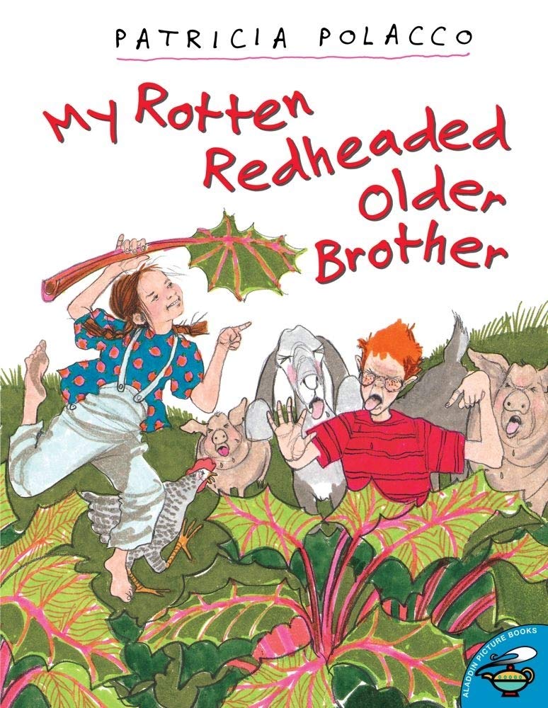 My Rotten Redheaded Older Brother - Children's Picture Book by Aladdin | Sibling Rivalry & Family Bonding Story for Kids | Perfect for Bedtime Reading & Classroom Storytime