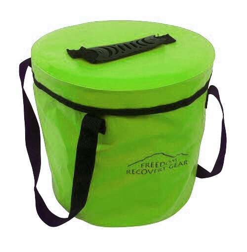Collapsible Water Bucket & Rope Bucket 12L - Portable Camping, Hiking, Emergency Water Storage for Outdoor Adventures