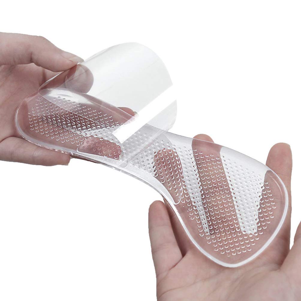 High Heel Cushion Inserts with Arch Support - Comfortable Shoe Insoles for Women, Thick Heel Cups for Dress Shoes & Pumps - Perfect for Work, Parties & Long Wear