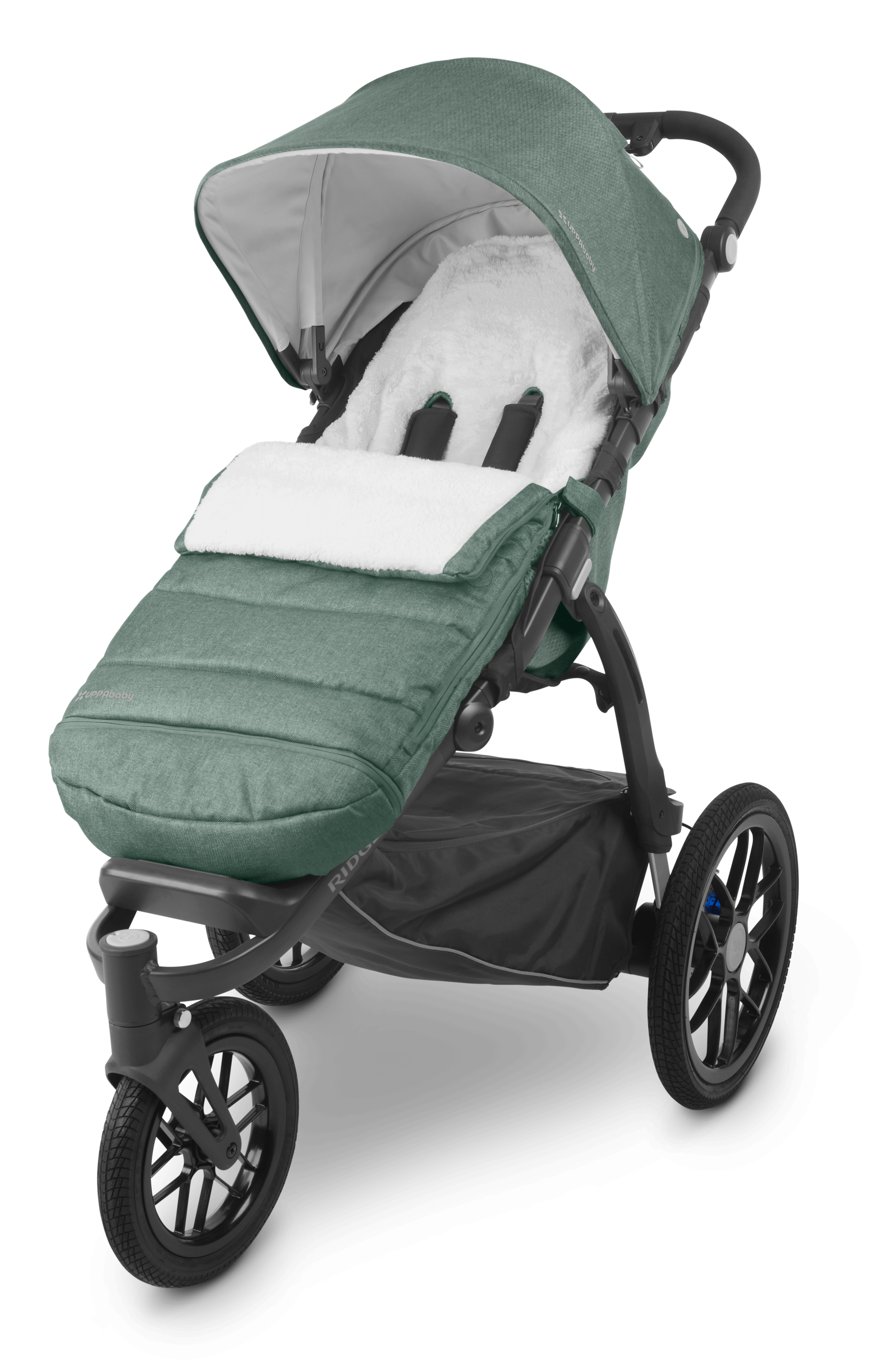 UPPAbaby Ridge All-Terrain Jogging Stroller - Lightweight Compact Travel Stroller for Running, Hiking & Outdoor Adventures