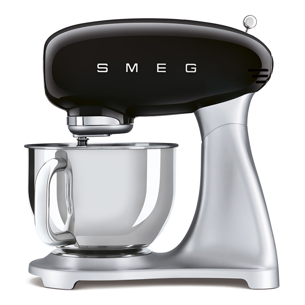 SMF02 4.8L Stand Mixer - Powerful 500W Electric Kitchen Mixer with 6 Speed Settings, Stainless Steel Bowl - Perfect for Baking Cakes, Cookies, Dough & Whipping Cream