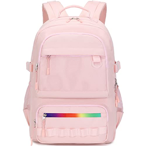 Rainbow Zipper-pink