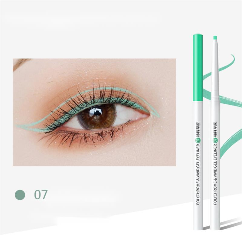 KATO Polychrome & Vivid Gel Eyeliner - Long Lasting Waterproof Eye Liner for Smoky & Winged Eye Makeup - Perfect for Party, Wedding & Night Out Looks