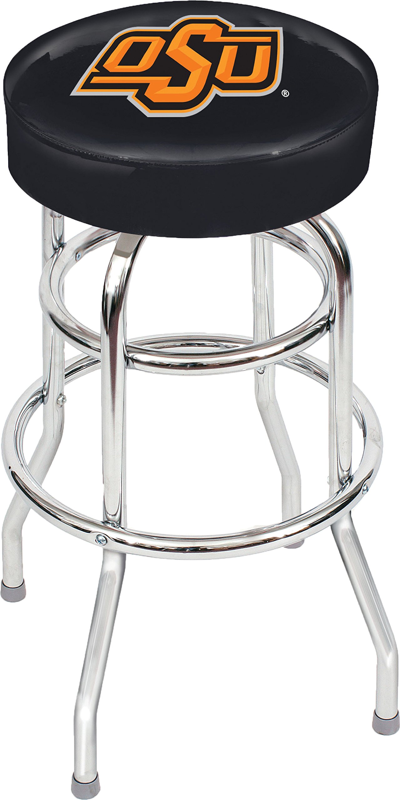 Officially Licensed NCAA Swivel Bar Stool - Adjustable Height College Sports Fan Furniture for Game Room, Man Cave & Sports Bar Decor