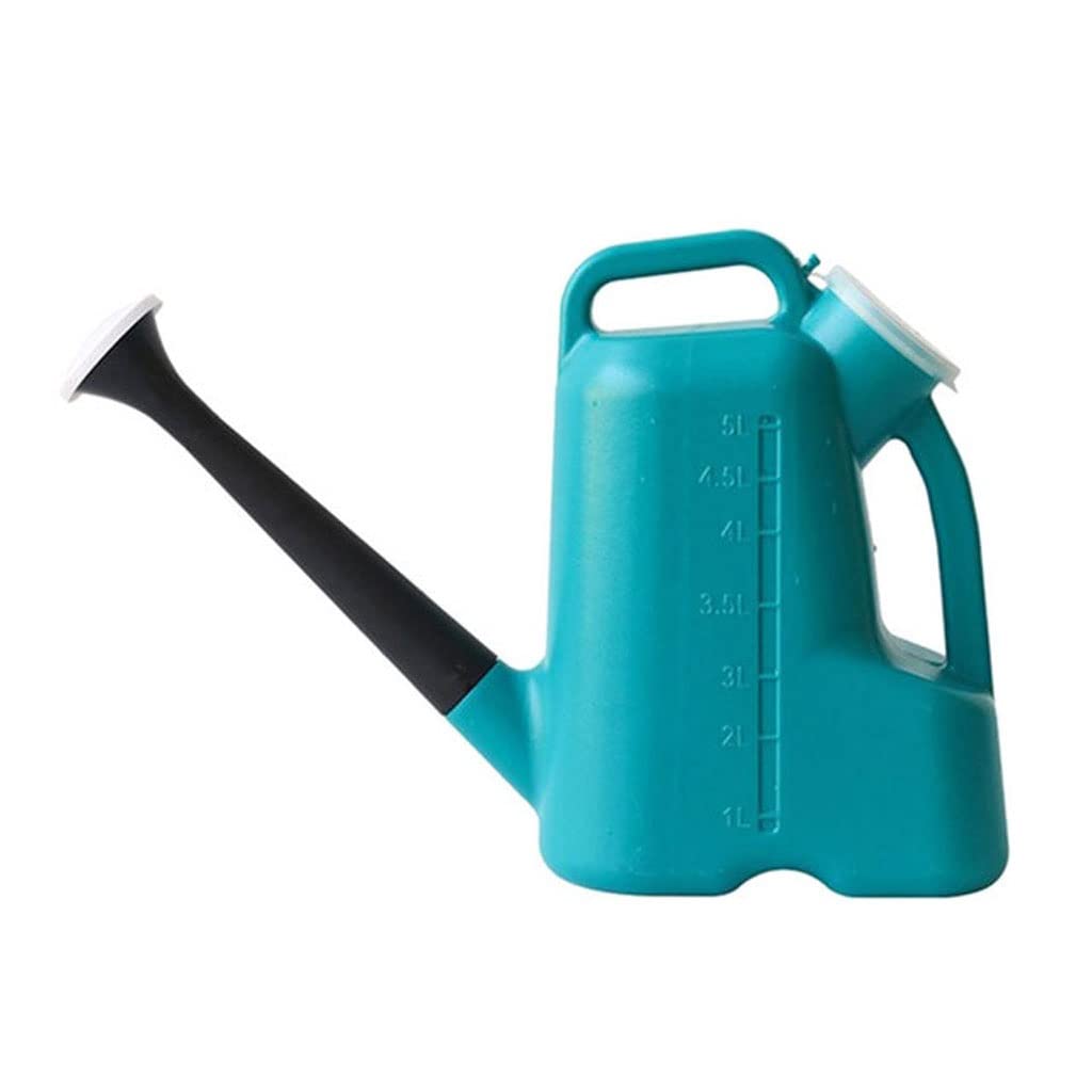 **ZYZMH Large Capacity Outdoor Watering Can with Adjustable Water Flow - Blue Garden Sprinkler for Plants, Flowers, and Lawns - Perfect for Gardening, Yard Care, and Home Landscaping**