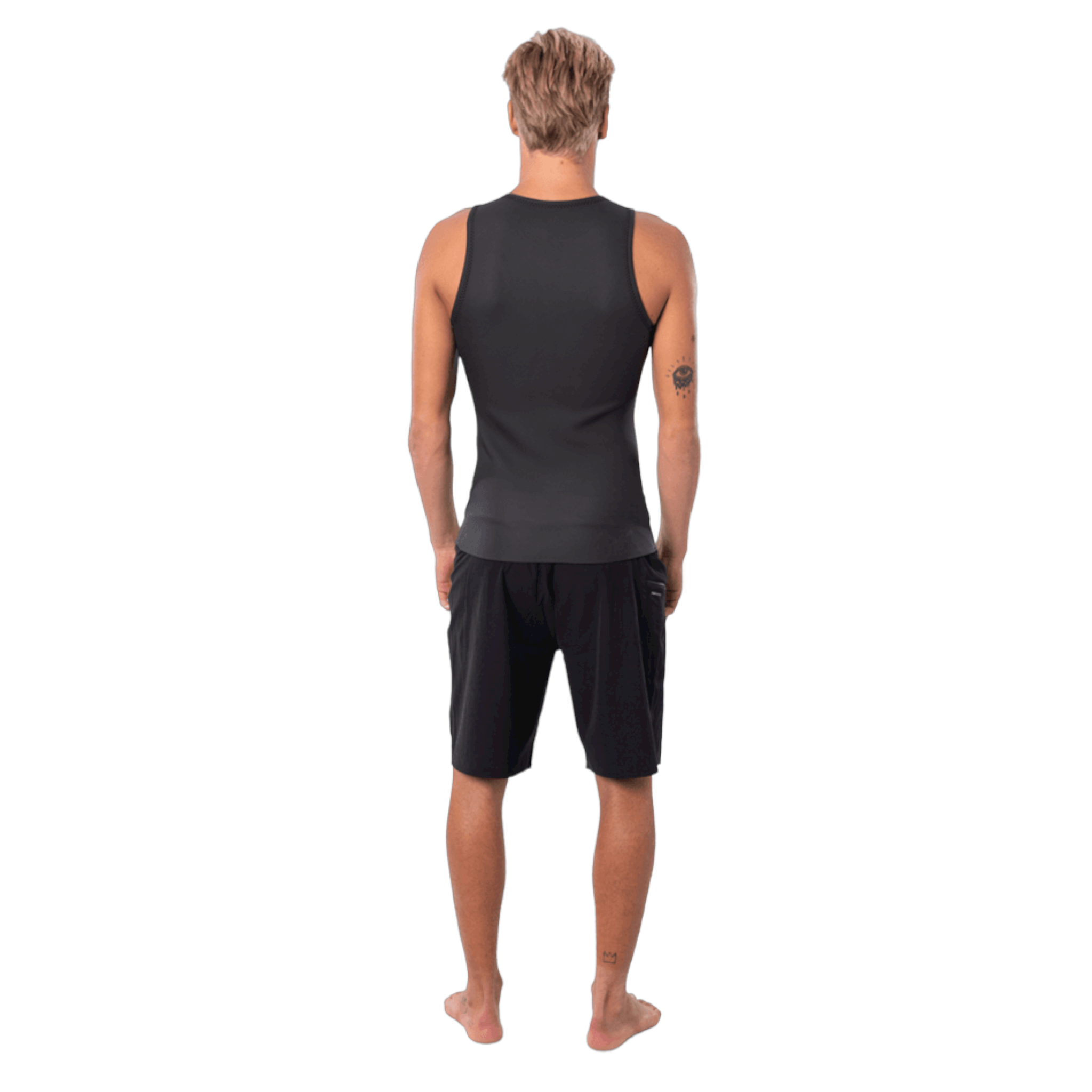 Rip Curl DAWN PATROL Sleeveless Front Zip Wetsuit Vest for Men & Women - Lightweight Neoprene Surfing Top for Warm Water & Summer Surfing