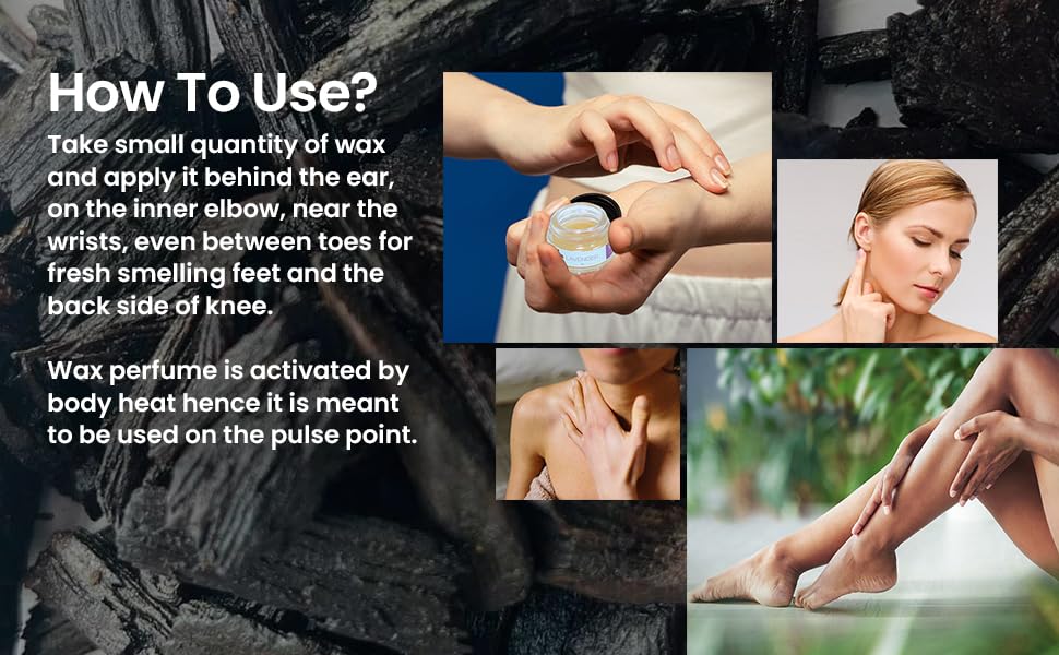 Premium Solid Wax Perfume - Black Oudh 5g | Long-Lasting Unisex Fragrance | Alcohol-Free with Beeswax & Natural Essences | Travel-Friendly Compact Size | Perfect Gift for Men & Women | Ideal for Travel, Office, and Special Occasions