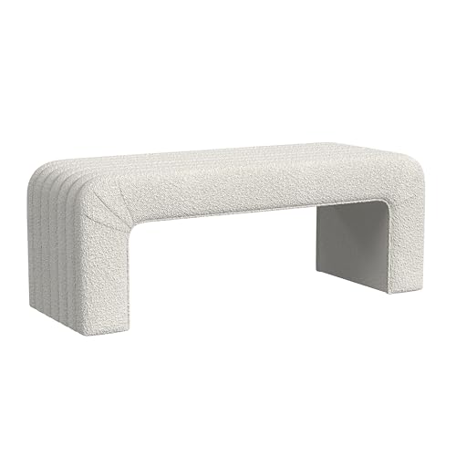White Cream Boucle