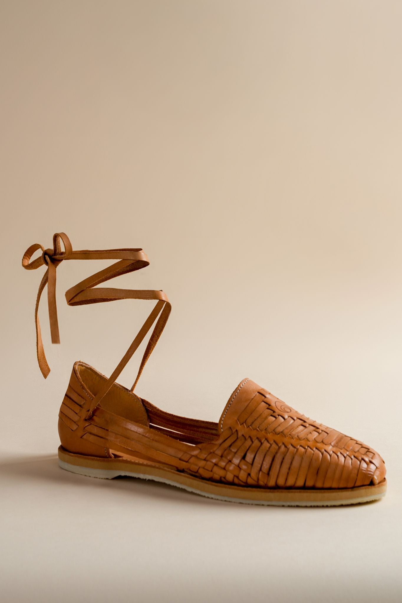 Nutmeg Lace Up Huarache Sandals - Comfortable Handmade Leather Shoes for Women | Perfect for Summer, Beach, and Casual Outfits
