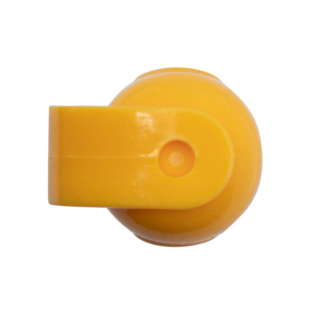 Brock 12-Piece Yellow Fine Tip Pump Squeeze Super Met-Al Paint Marker Pens - For Metal, Stone, Glass, Rubber & Plastic - Ideal for Industrial, Automotive, Art & Trade Projects - Perfect for DIY Crafts, Sign Making & Surface Marking