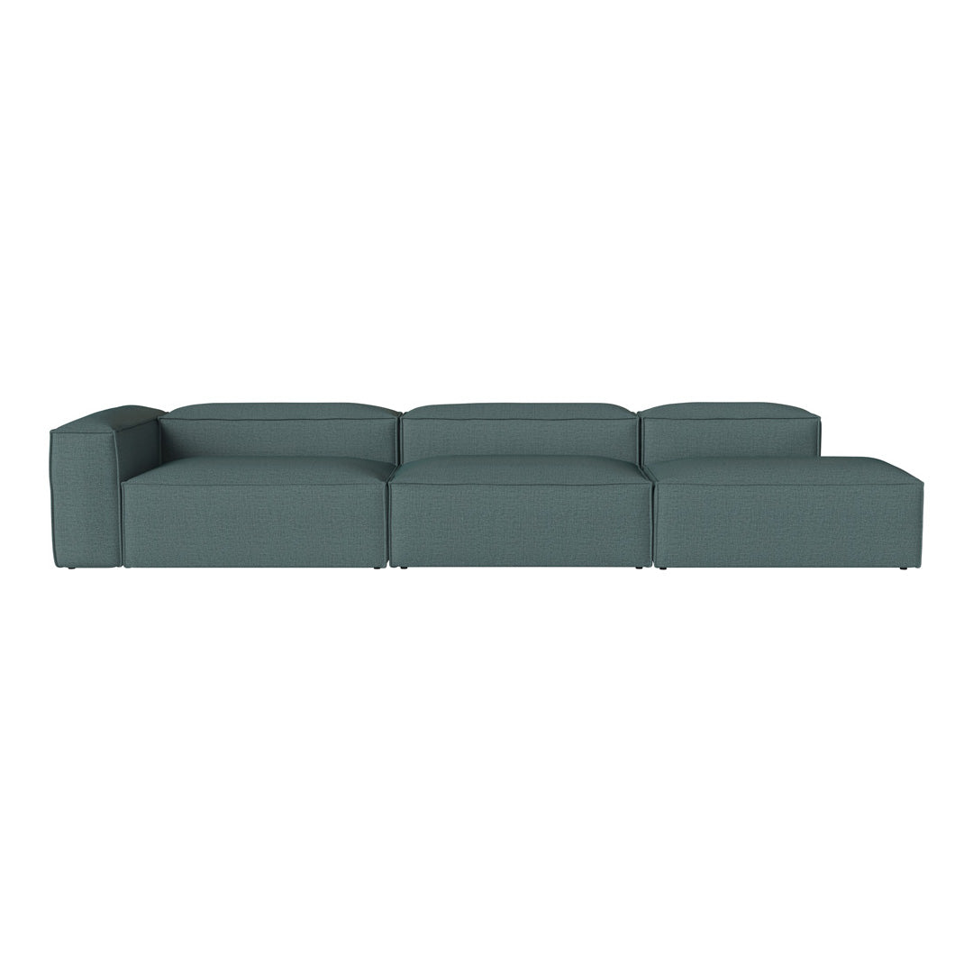 Cosima 3-Seater Sofa with Open End - Modern Living Room Furniture for Small Spaces | Perfect for Apartments, Studios & Cozy Home Decor