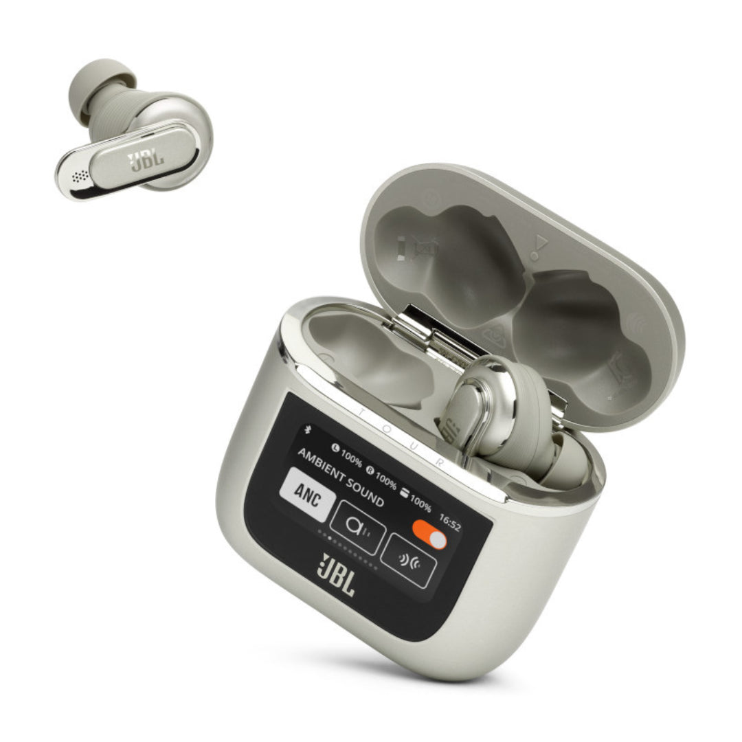 JBL Tour Pro 2 Wireless Bluetooth Earbuds with Noise Cancelling, 40H Playtime, IPX5 Waterproof - Perfect for Travel, Workouts & Commuting