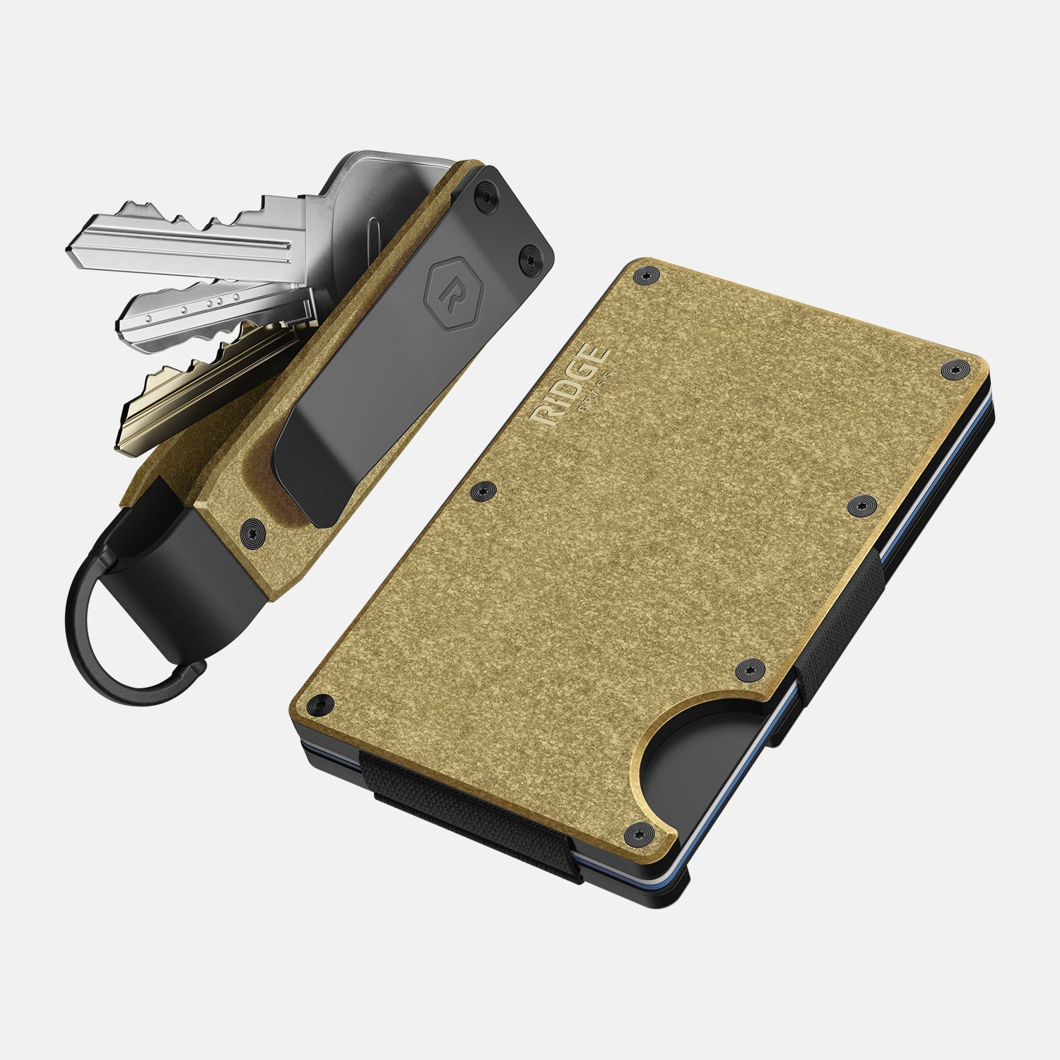 Premium Brass Daily Driver Kit - Durable & Stylish EDC Essentials for Everyday Carry & Outdoor Adventures