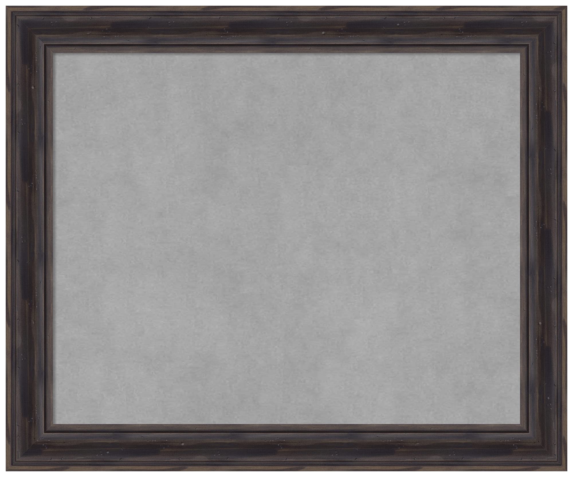Rustic Pine Narrow Custom Framed Magnetic Board (23 x 19 inches) - Multiple Size Options - Magnetic Dry Erase Whiteboard for Home Office Organization - Perfect for Kitchen, Office, or Dorm Room Memo Board