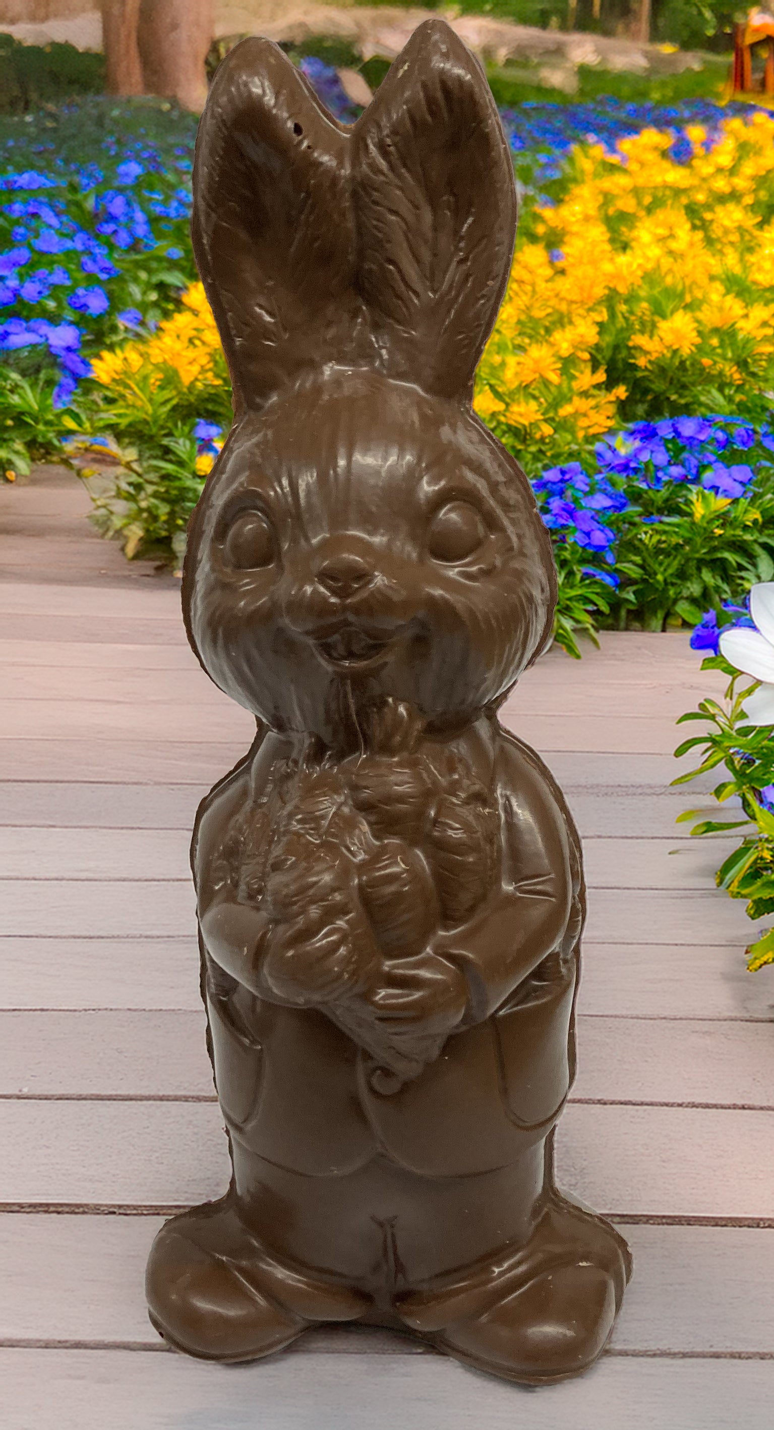 Premium Mr. Bunny Semi-Solid Chocolate Easter Treats - Delicious Milk Chocolate Bunny for Easter Baskets, Gifts & Holiday Celebrations