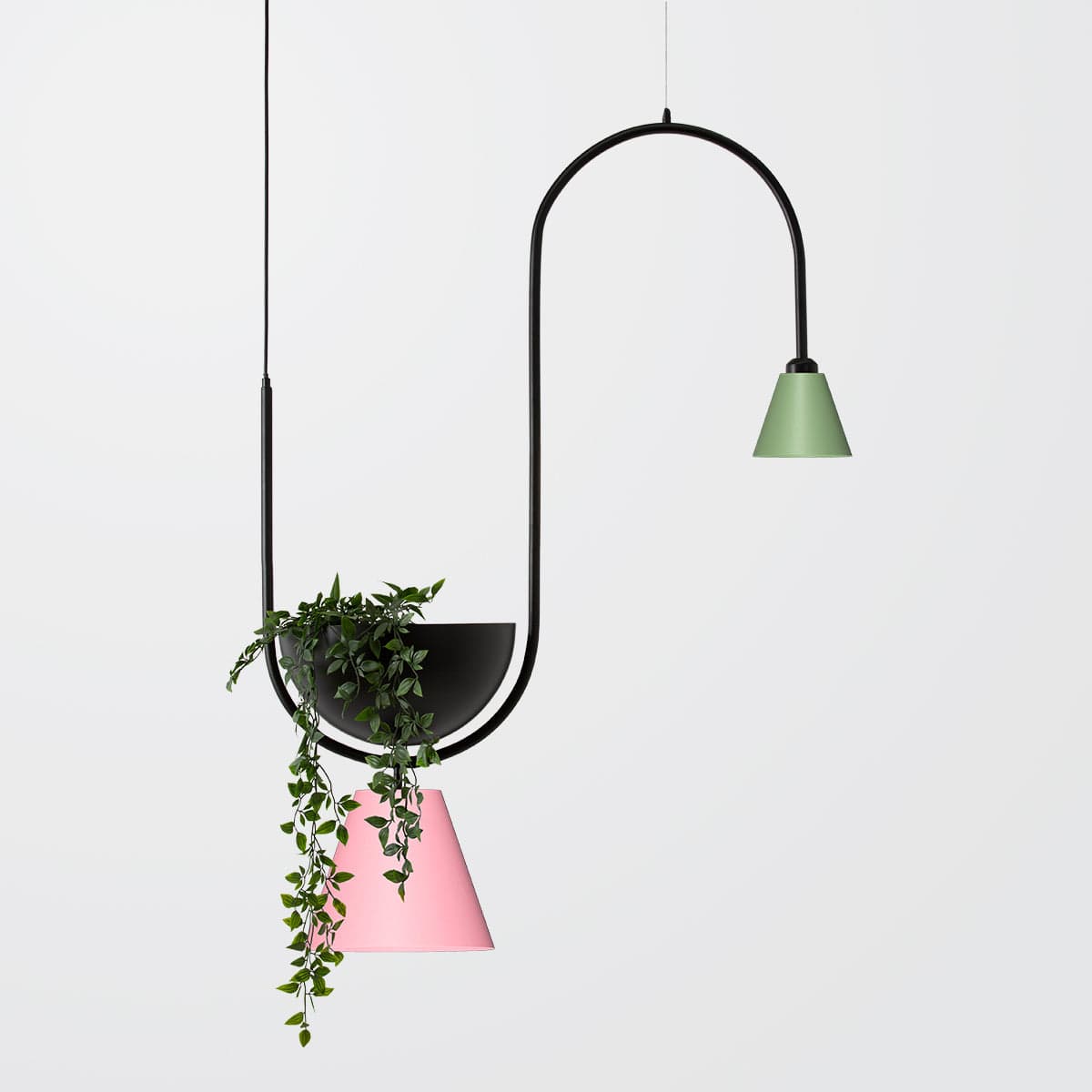 BELKI DUO Pendant Light - Modern Two-Light Hanging Fixture for Dining Room, Kitchen Island & Bedroom Lighting
