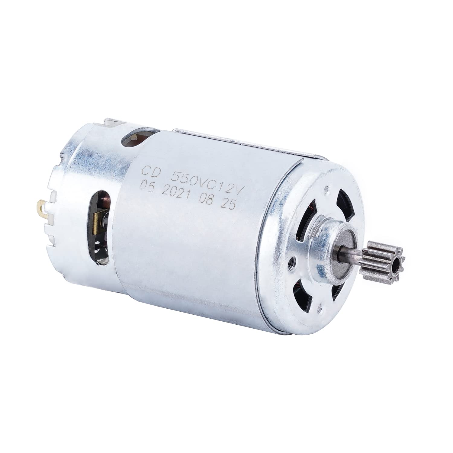 Fielect 550 12V Electric Motor with 9 Teeth Gearbox - Replacement Parts for Power Wheels, Kids Electric Cars & Ride-On Toys | Perfect for DIY Upgrades, Children's Toy Vehicle Repairs & Motorized Projects