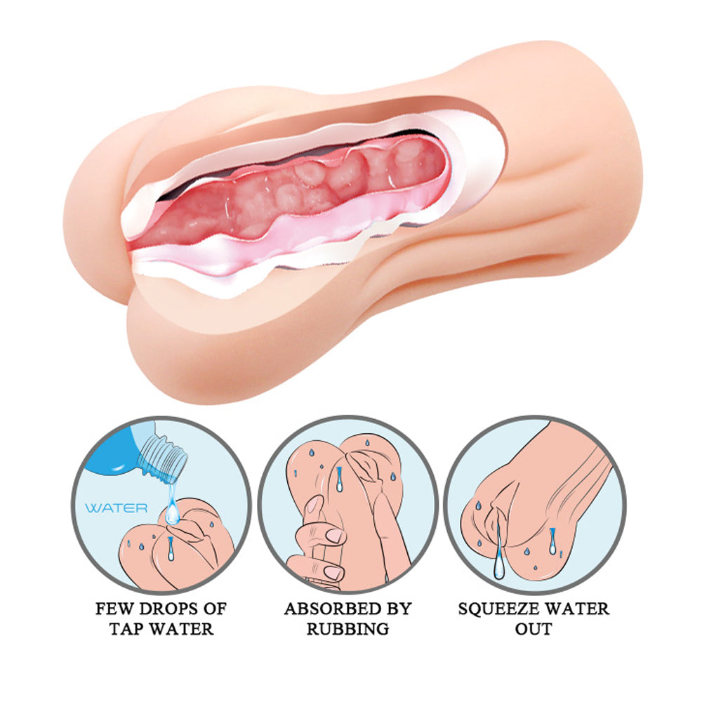 Crazy Bull Anime Tentacle Sucking Textured Vagina Masturbator for Men - Realistic Adult Sex Toy for Solo Pleasure & Fantasy Roleplay