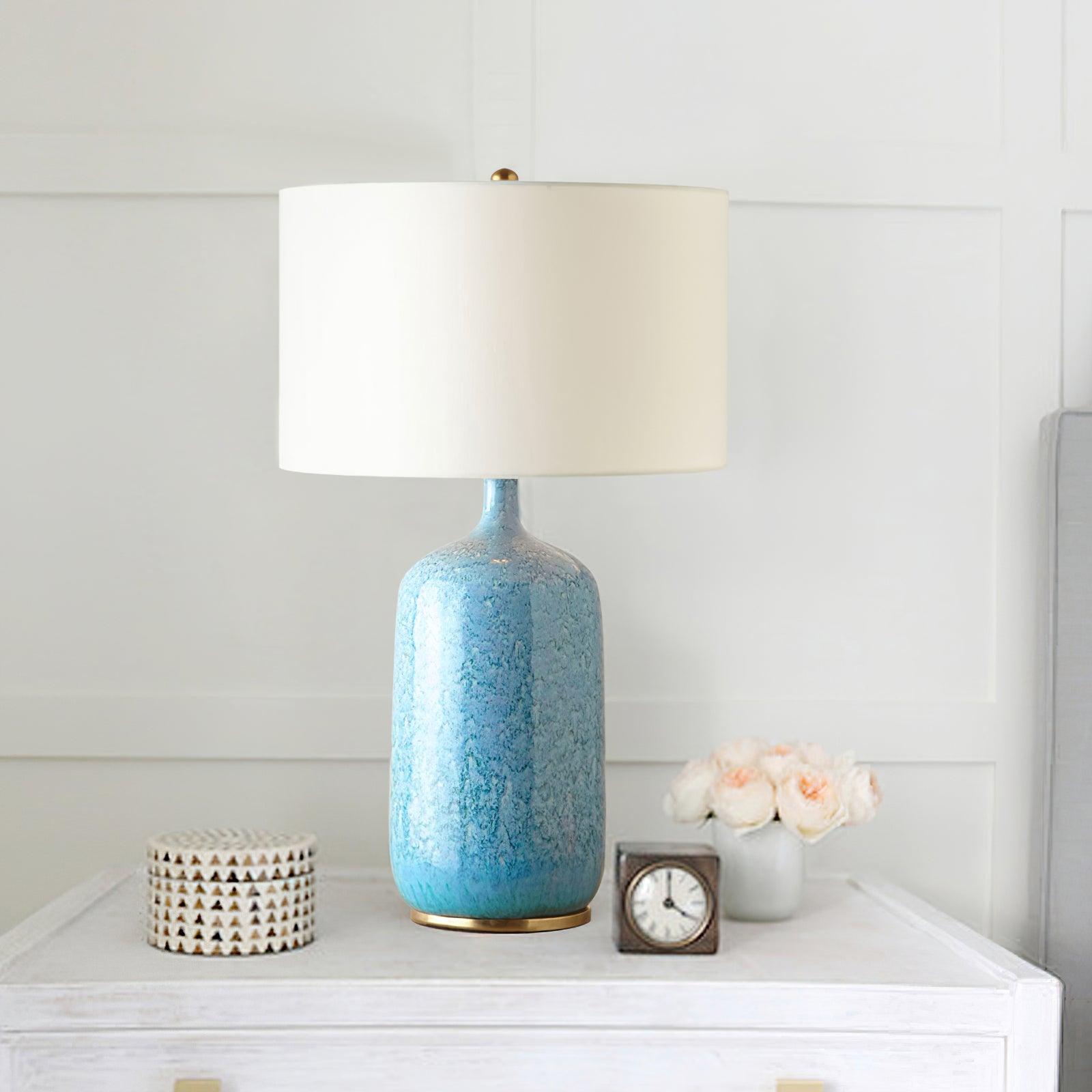 Stylish Culloden Table Lamp - Modern LED Desk Light for Bedroom, Living Room & Office - Perfect for Reading, Working & Decor