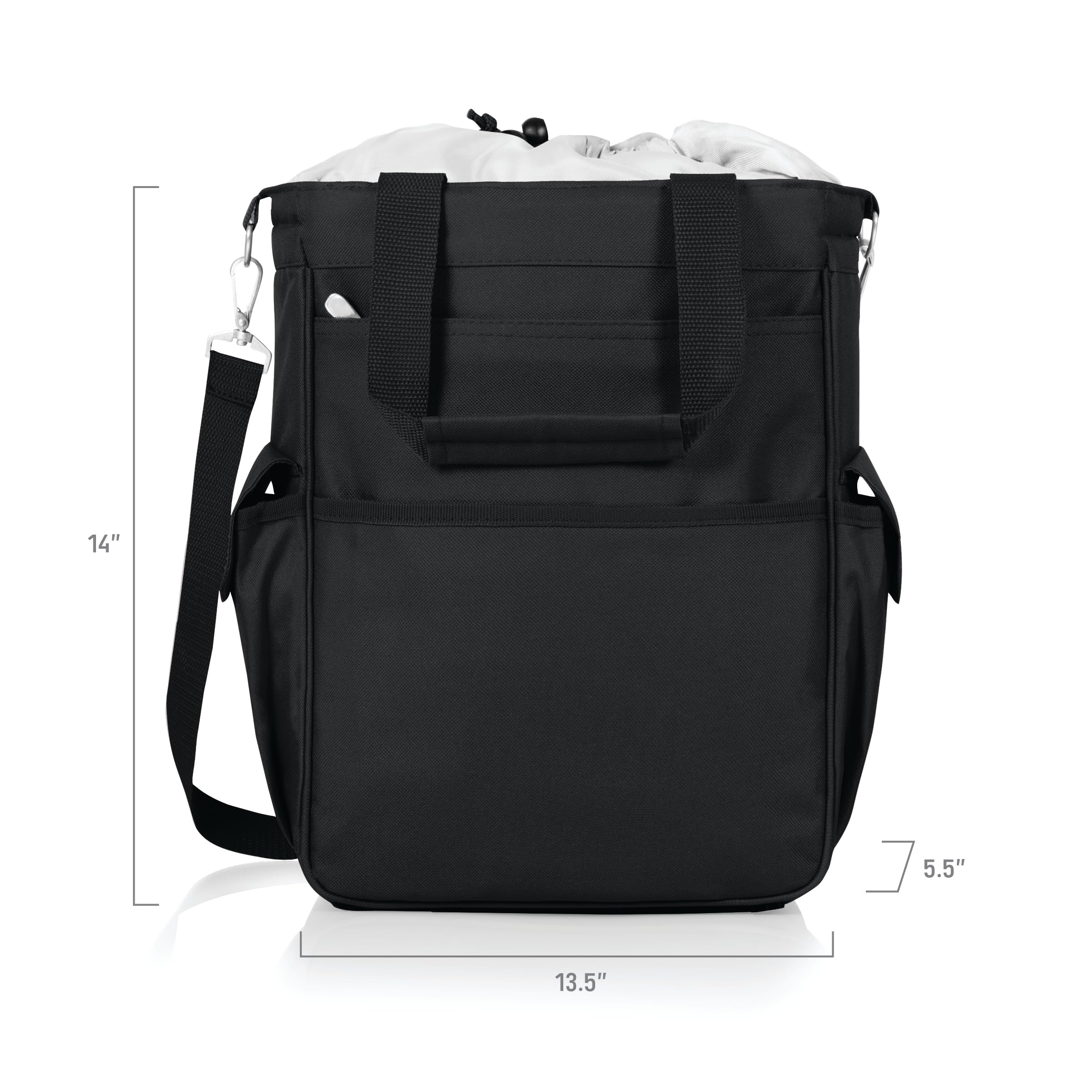 PICNIC TIME NFL Activo Tote Cooler Bag - Insulated Soft Cooler for Picnics, Beach, Tailgating & Outdoor Activities - Portable Lunch Bag for Sports Fans & Game Day