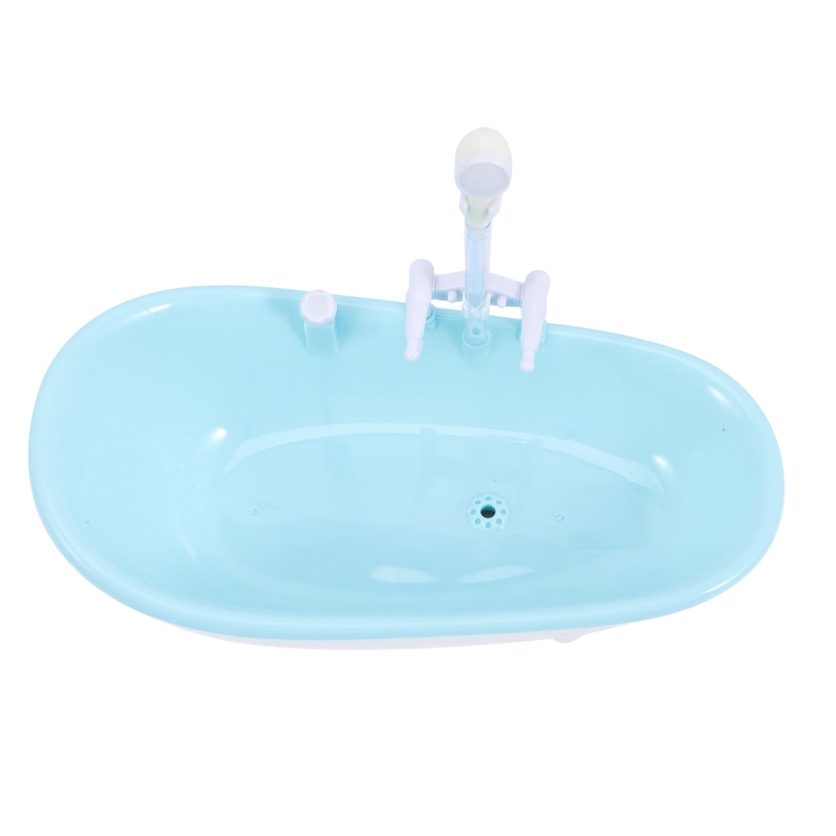 VICASKY 2-Pack Sky Blue Bathtub Toys for Kids - Fun Bath Time Spray Figurines for Boys & Girls, Durable Plastic Bathroom Play Set | Perfect for Toddler Splash Play, Baby Shower Gifts & Pool Party Favors