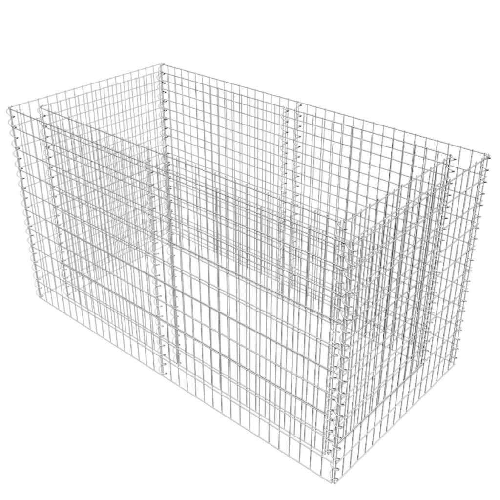 Galvanized Steel Gabion Raised Garden Bed Planter - 71