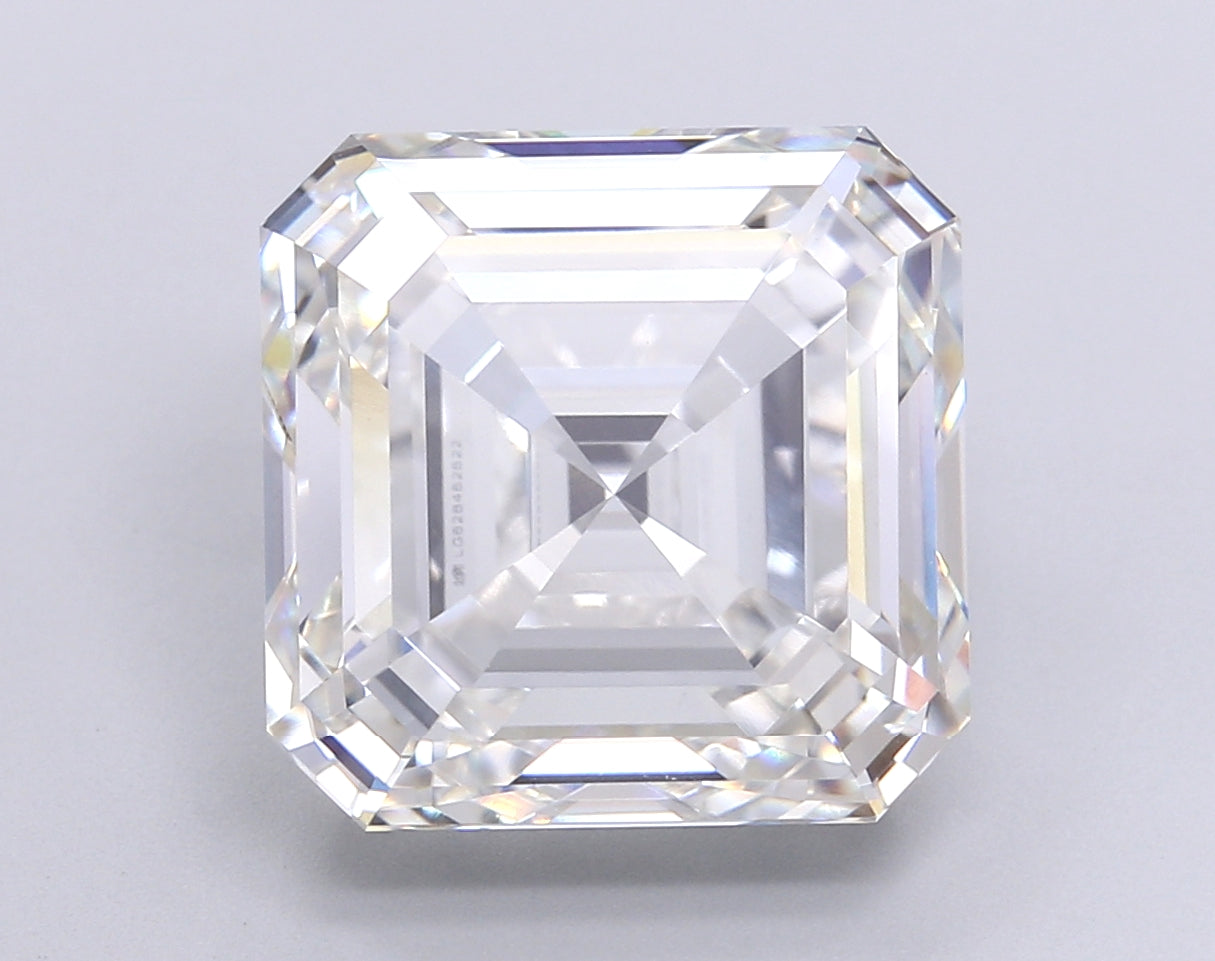 10.03 Carat Asscher Cut Lab Grown Diamond - Certified Ethical & Eco-Friendly for Engagement Rings & Fine Jewelry