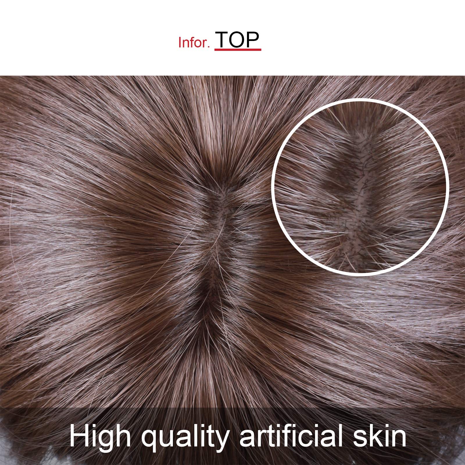 Medium Sweet Curly Human Hair Blend Wig for Women with Hair Loss - Natural Looking Medical Wig for Asian Women (C9 Brown) | Perfect for Daily Wear, Cosplay & Hair Loss Solutions