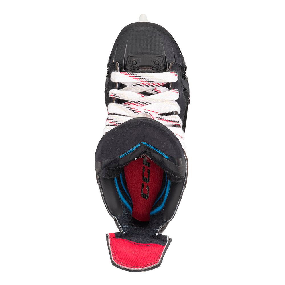 CCM Jetspeed Vibe 2023 Junior Ice Hockey Skates - Lightweight Performance Skates for Youth Hockey Players - Perfect for Practice, Games & Training Sessions