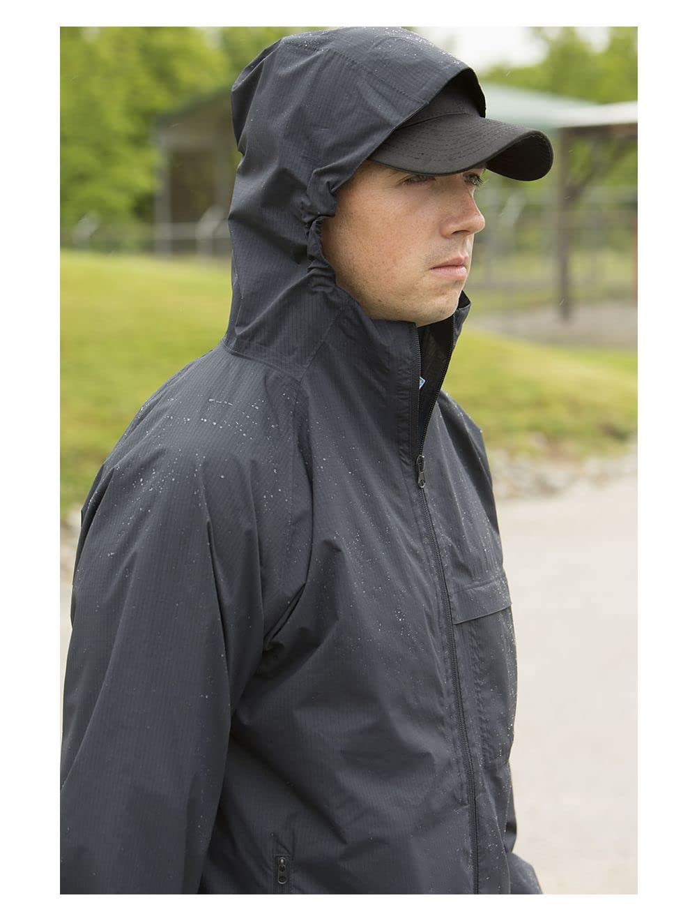 Propper Packable Waterproof Jacket for Men & Women - Lightweight Raincoat for Hiking, Camping & Outdoor Activities | Windproof & Breathable Travel Jacket