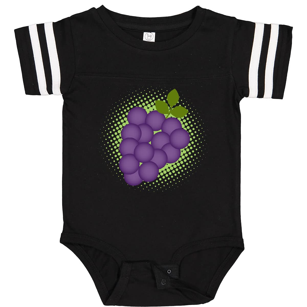 Inktastic Grapes Vineyard Fruit Grape Grower Baby Bodysuit - Soft Cotton Onesie for Infants & Toddlers - Perfect for Family Vineyard Visits & Fruit Picking Outfits