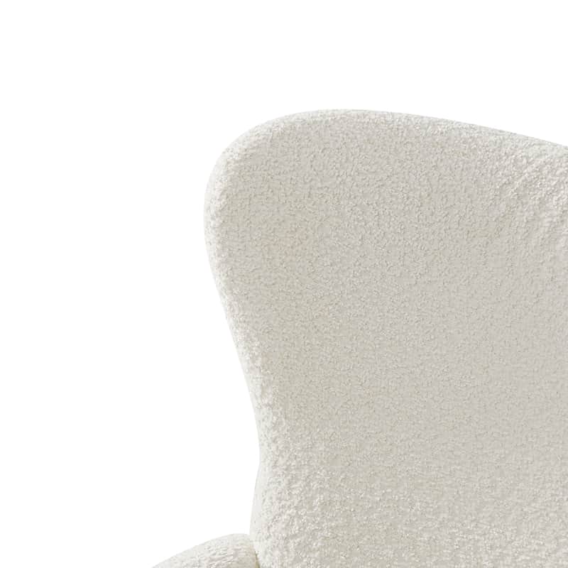 Dorothy Upholstered Armchair with Solid Rubber Wood Frame & Sturdy Legs - Perfect for Living Room, Bedroom, or Home Office Seating