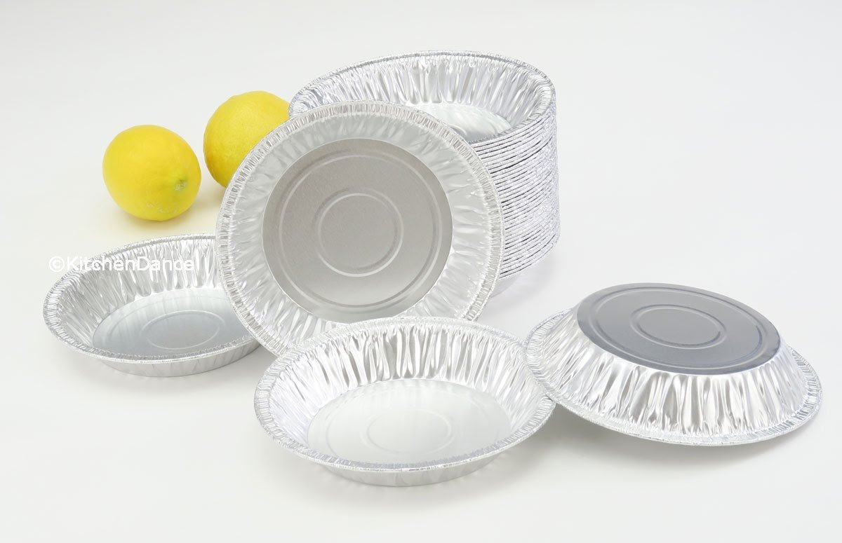 KitchenDance 6-Inch Disposable Aluminum Mini Pie Pans - 500 Pack of Round Foil Baking Pans for Pies, Quiches, Tarts | Perfect for Baking, Storing & Food Prep | Ideal for Home Kitchens, Bakeries & Catering Events