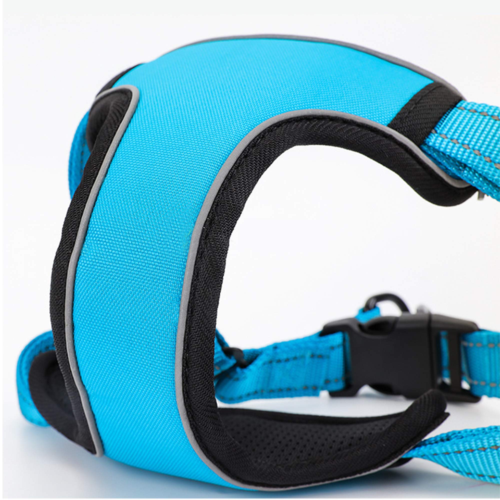 Adjustable Pet Harness for Dogs & Cats - Breathable & Reflective for Outdoor Safety
