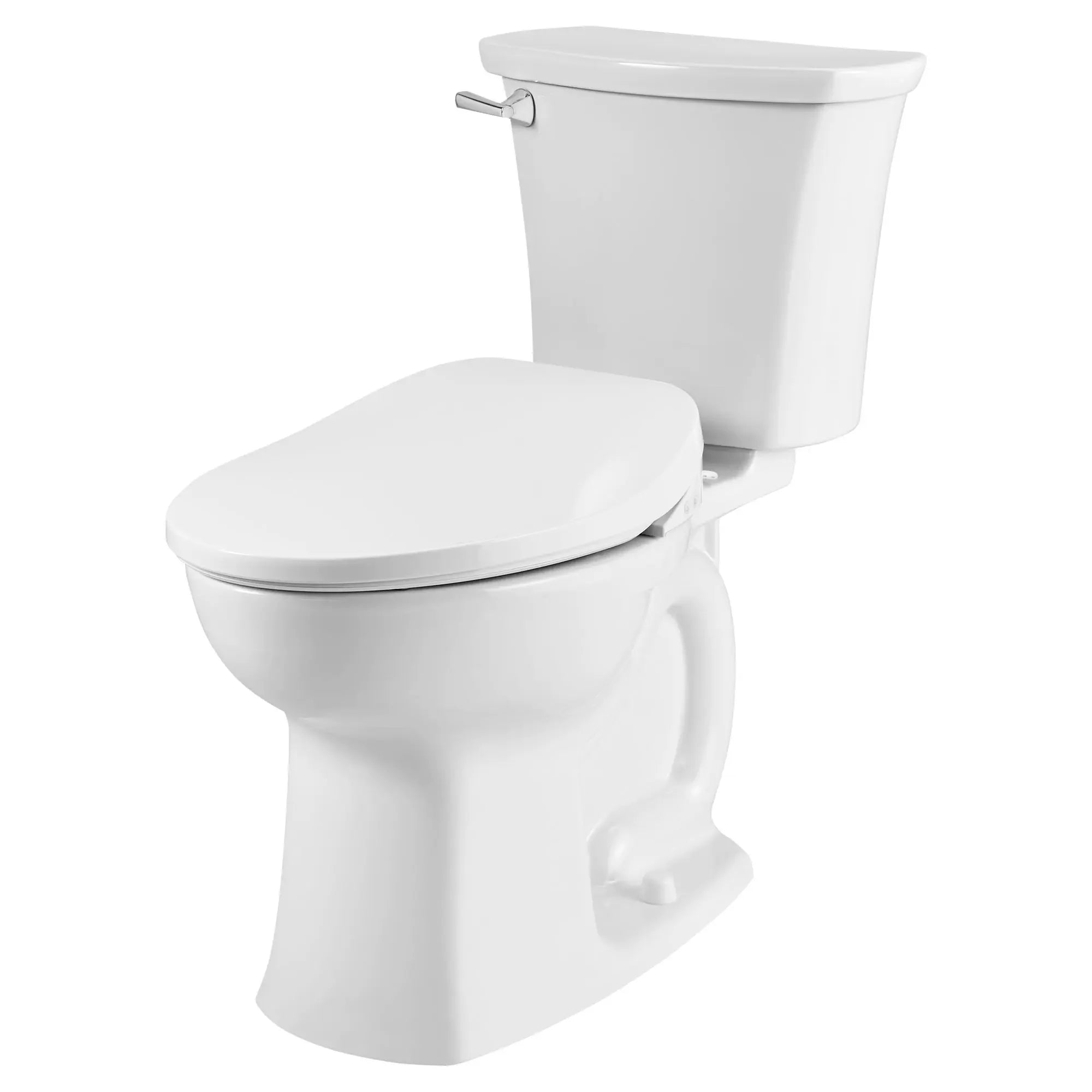 Edgemere® Two-Piece 1.28 GPF/4.8 LPF Elongated Chair Height Toilet Bowl (Seat Not Included) - Perfect for Small Bathrooms & ADA Compliant Spaces
