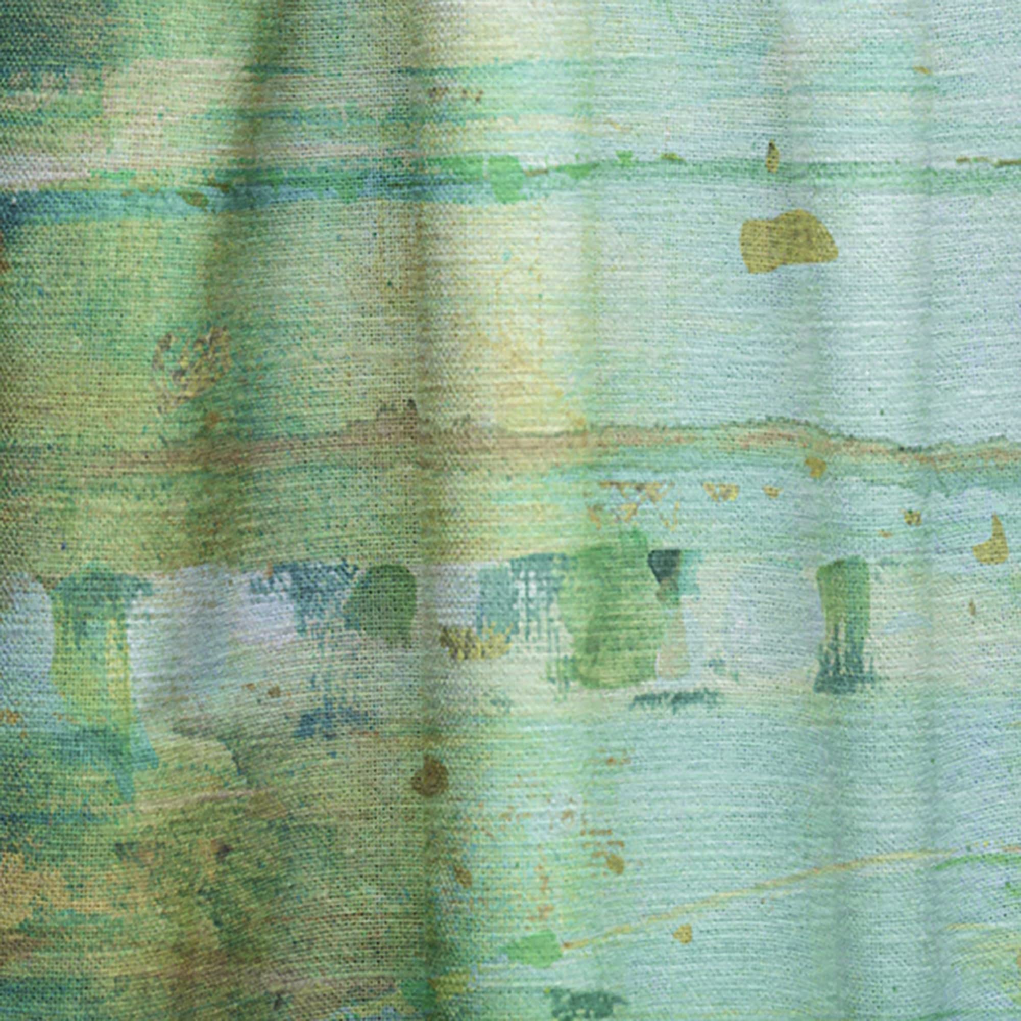 DesignQ 'The Birch Forest II' Thermal Insulated Curtains - 52x95 Inch Single Panel Window Drapes for Bedroom & Living Room - Energy Saving Blackout Curtains for Home Decor