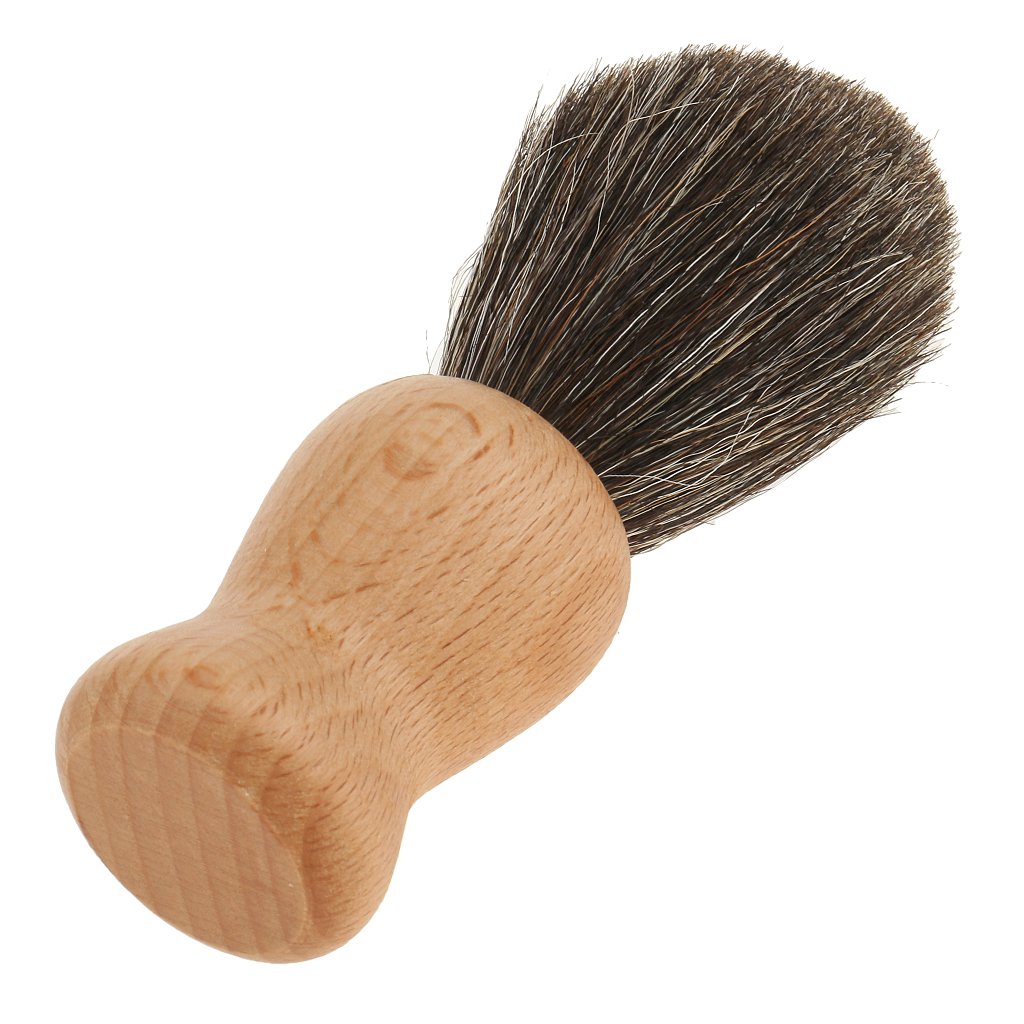 Premium Jojomis Pure Badger Hair Wet Shaving Brush - Professional Salon Grade Men's Shaving Tool for Smooth Shave & Facial Care - Perfect for Home Barber Kits & Luxury Grooming Gifts