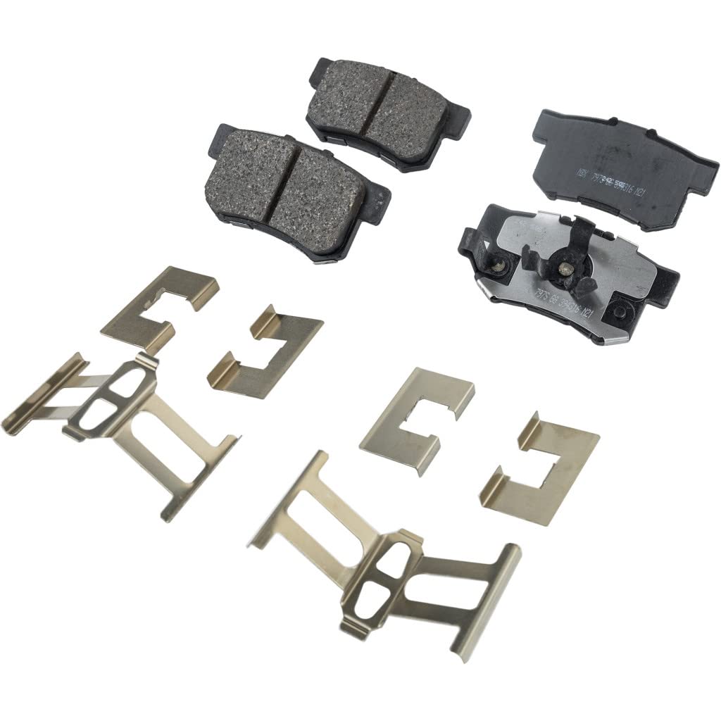 SureStop Premium Brake Pads for Honda Accord Crosstour 2010-2011 - Rear 2-Wheel Set | High-Performance Ceramic Brake Pads | Smooth & Quiet Stopping Power for Daily Commute & Highway Driving