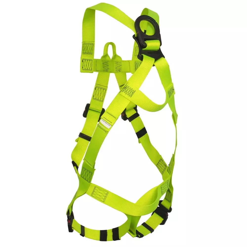 Arc Flash Full Body Harness - DE 1D with Soft Sternal Loop, DE MB Torso & DE QC Legs - Ideal for Electrical Safety & Industrial Work Protection